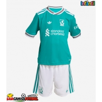 Camisa de Futebol Liverpool Curtis Jones #17 Equipamento Alternativo Infantil 2025-26 Manga Curta (+ Calças curtas)